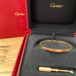 Cartier LOVE Bracelet SM 18K Yellow Gold
